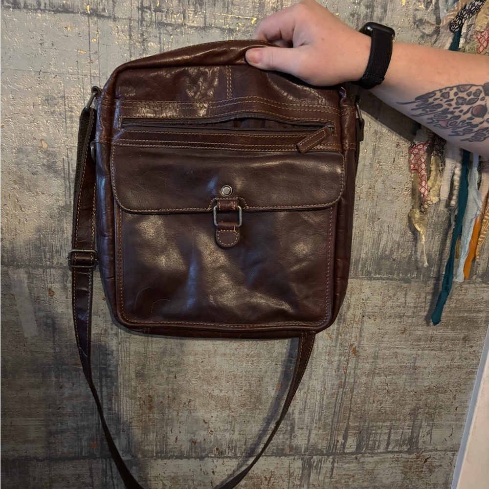 Jack George’s genuine leather crossbody
